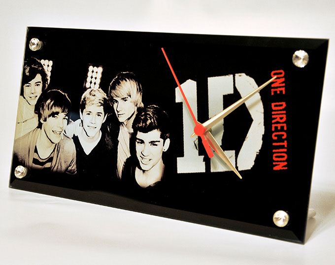 Cam baskı, cam saat baskı jpg